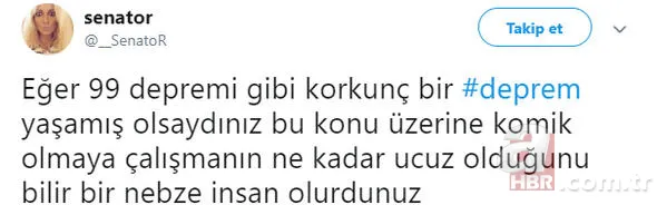 Deprem Twitter'da TT listesine girdi... İşte ilk yorumlar 7