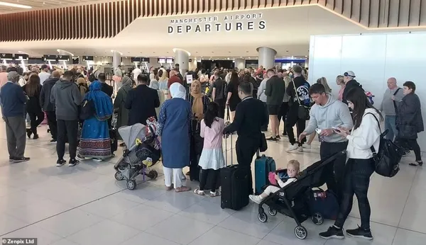 Avrupa'da hava yolu trafiği resmen çöktü! Yüzlerce sefer iptal! Havalimanlarında tam bir kaos var - 3