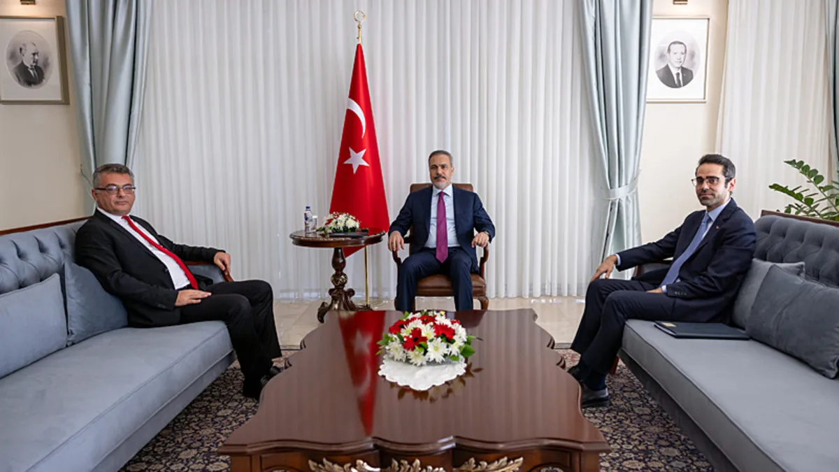 Bakan Hakan Fidan KKTC'de temaslarına devam ediyor