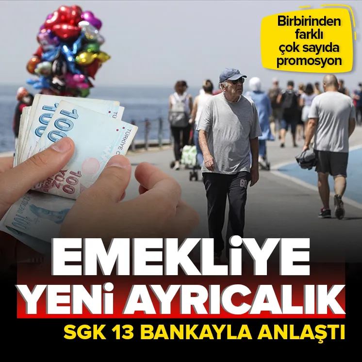 Emeklilere müjde! 13 bankayla anlaşma tamam
