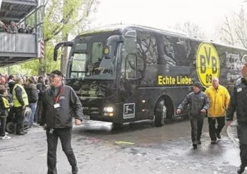 Dortmund stadının yakınlarında patlama oldu