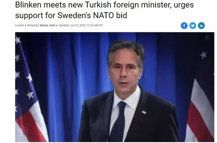Hakan Fidan-Blinken görüşmesini dünya manşete taşıdı! Masada 5 konu: Fidan hakkında çarpıcı değerlendirme