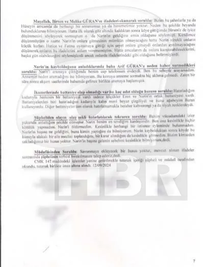 Tutuklama istenen ağabey Enes Güran’ın ifadesi A Haber’de: Babam ve amcamın arasında para kavgası oldu...