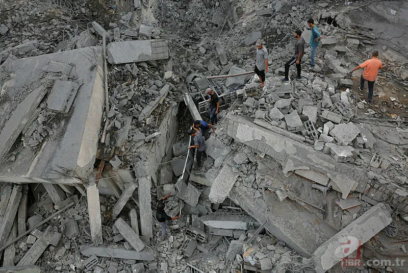 İsrail kutsal tanımıyor! Çok sayıda cami vuruldu! Gazze'de insanlık dramı... 10