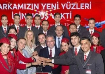 THY'den depremzedelere destek! 240 kabin memurunun gökyüzü kariyeri başlıyor...