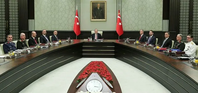 Erdoğan başkanlığındaki Yüksek Askeri Şura toplantısı sona erdi