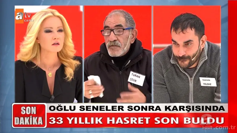 33 yıllık hasret Müge Anlı’da bitti! Turan Çelik oğluna canlı yayında kavuştu! Dede torunun kucaklaşması gözyaşlarına boğdu 18