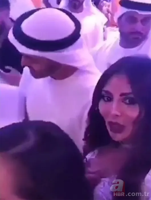 Arap prenslerin olaylı partisinden şok görüntüler! 10