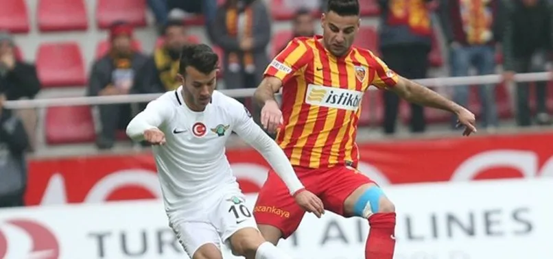 Kayserispor evinde Akhisarspor'u devirdi