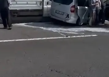 Selim'de trafik kazası: 1 yaralı