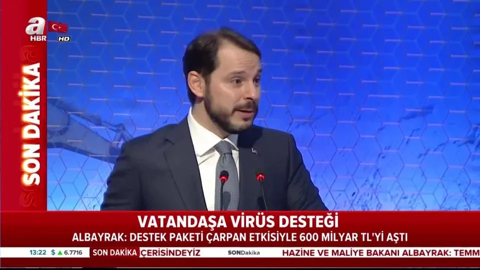 Son dakika: Hazine ve Maliye Bakanı Berat Albayrak müjdeyi verdi: İstihdam kalkanı paketi geliyor |Video