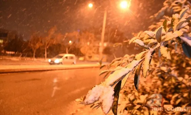Kar yağışı yurda giriş yaptı! Edirne'de kar yağışı başladı... 11