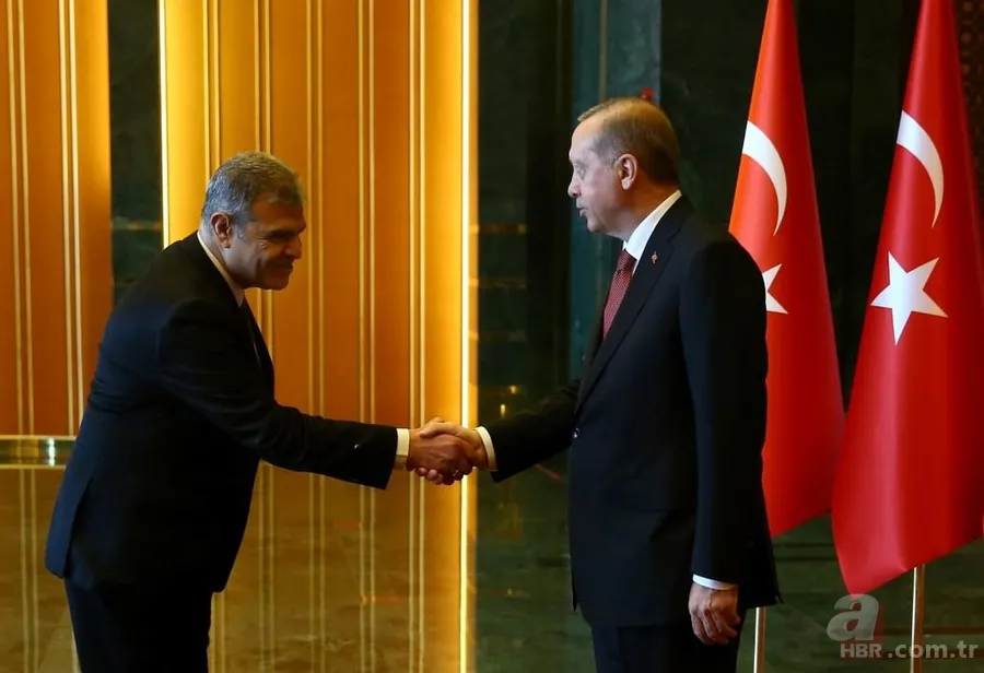 Cumhurbaşkanlığı Sarayı'ndaki tebrik törenine Devlet Bahçeli ilk kez katıldı 8