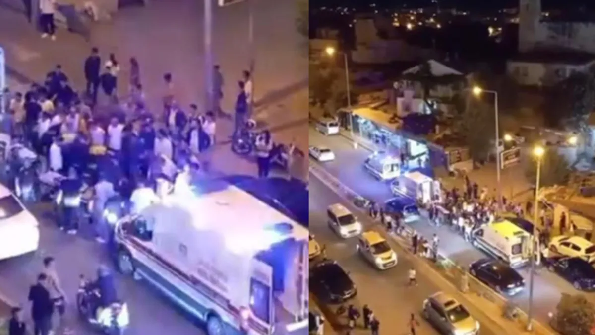 Karşıdan karşıya geçmek isteyen yaya hastanelik oldu!