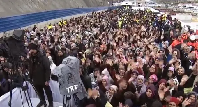 Başkan Erdoğan’dan Gayrettepe-İstanbul Havalimanı Metro Projesi İlk Ray Kaynağı Töreni’nde önemli açıklamalar