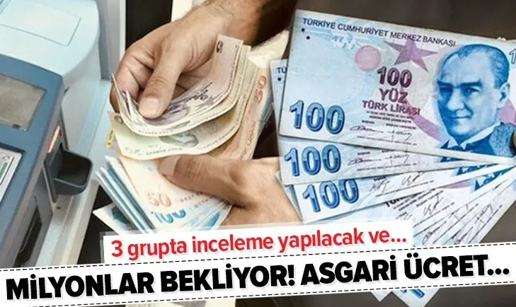 Asgari ücret ne kadar olacak? sorusu yakında yanıt bulacak! Milyonların beklediği detaylar belli oldu! Asgari ücret verileri...