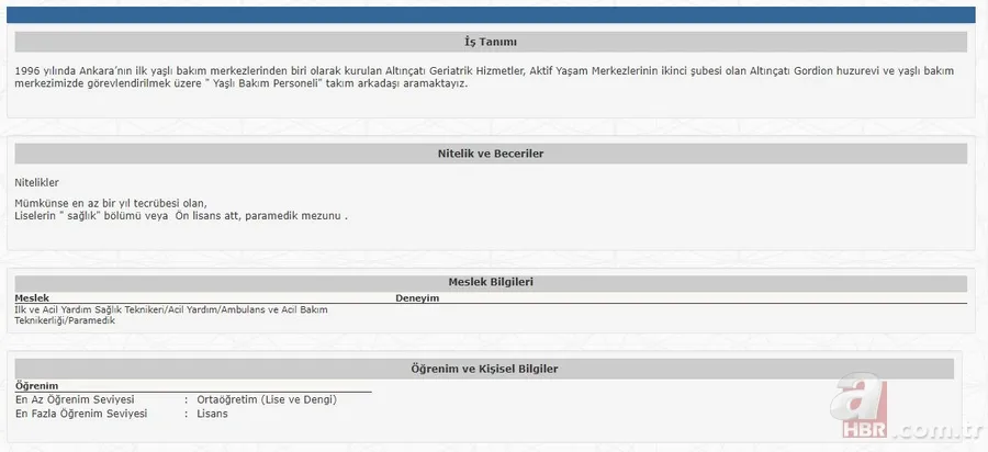 İŞKUR hastaneleri açıkladı! 14 farklı ilde lise mezunu personel alımı başvuruları başladı! İşte alım yapacak kurumların listesi… 12