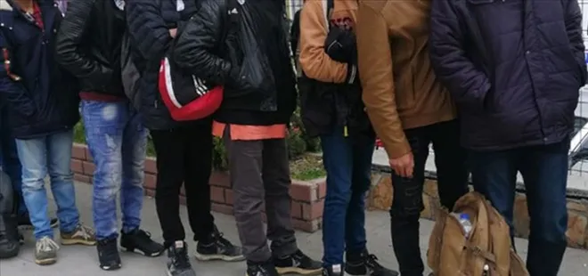 Edirne'de 13 düzensiz göçmen yakalandı