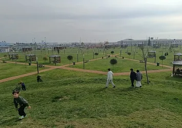 Atatürk Havalimanı Millet Bahçesi'ne ilk gününde vatandaşlardan ilgi