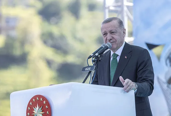 Son dakika: Rize Artvin Havalimanı projesi hizmete girdi! Açılışı Başkan Erdoğan ve Aliyev birlikte yaptı