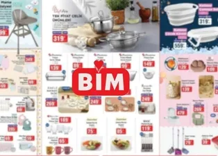 17 Ekim BİM aktüel kataloğu: Bu hafta hangi ürünler indirimde? TV, ütü, mama sandalyesi, dik süpürge