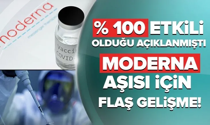 Son dakika haberi | Moderna'nın Covid-19 aşısı için flaş gelişme! Donald Trump duyurdu