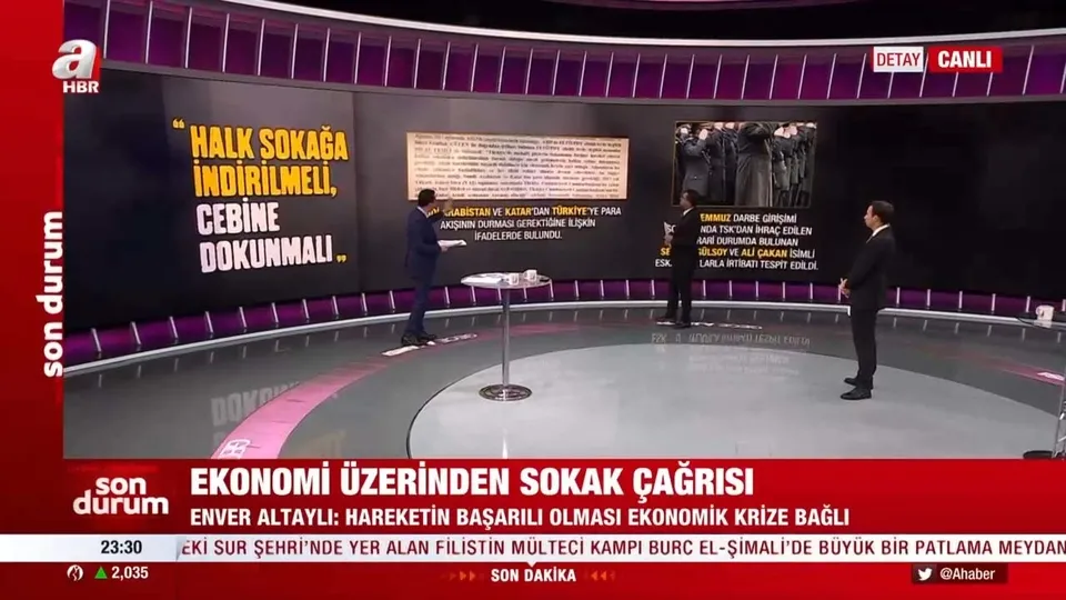 FETÖ'nün kara kutusu Enver Altaylı'dan 'sokak' çağrısı! Kirli plan A Haber'de deşifre oldu
