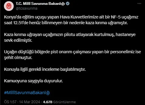 konyada-egitim-ucagi-dustu-bolgeden-aci-haber-pilot-kurtuldu-santiyede-gorevli-bir-personel-sehit-oldu-1710414104617.jpg Konya'da eğitim uçağı düştü! Bölgeden acı haber: Pilot kurtuldu şantiyede görevli bir personel şehit oldu - 2
