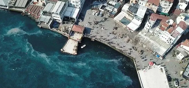 İstanbul Boğazı'nı işgal ettiler! Vatandaşları şaşırtan görüntü