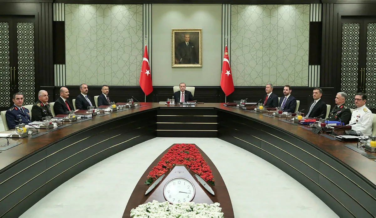 Erdoğan başkanlığındaki Yüksek Askeri Şura toplantısı sona erdi