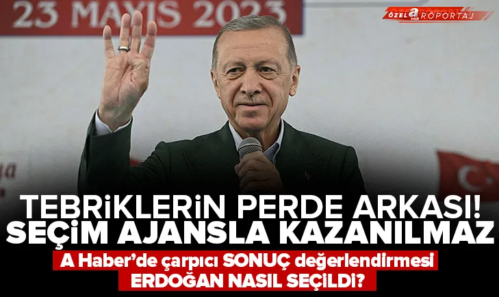 Peş peşe tebriklerin perde arkası! Seçim ajansla kazanılmaz