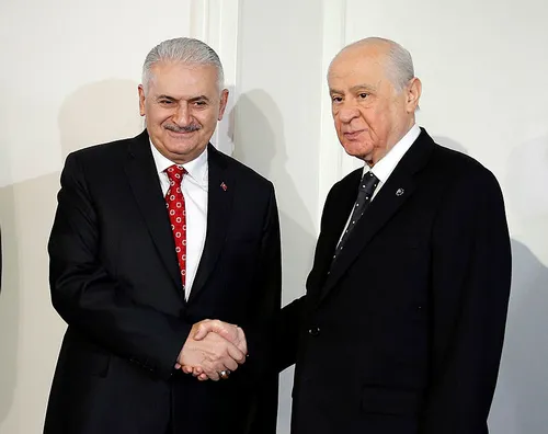 Yıldırım-Bahçeli görüşmesi sona erdi