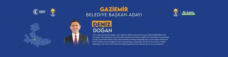 AK Parti- MHP Cumhur İttifakı İzmir Gaziemir, Güzelbahçe, Karabağlar ilçe belediye başkan adayı belli oldu! İzmir ilçe belediye başkan adayları listesi 2024!
