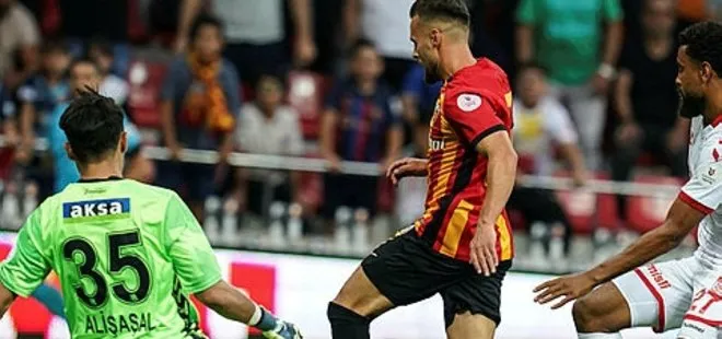 Kayserispor’un ilk golü Miguel Cardoso’dan