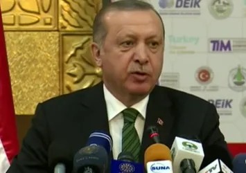 Cumhurbaşkanı Erdoğan Sudan'da konuştu