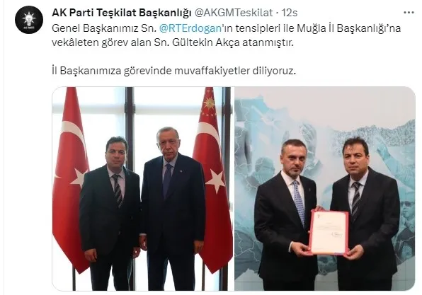 AK Parti'de 7 il başkanlığına atama - 6