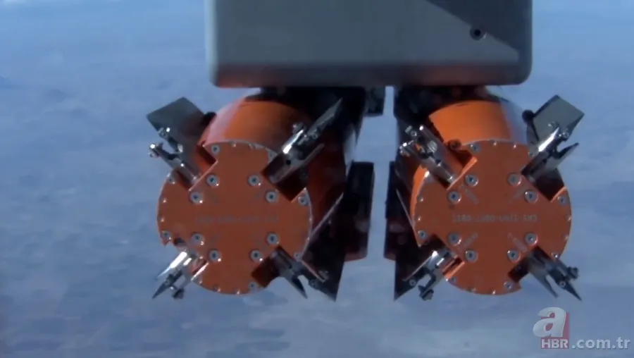 Bayraktar Akıncı 'TOLUN Minyatür Bomba' ile vurdu: 26 bin feet'ten 30 km'deki hedefe tam isabet 17