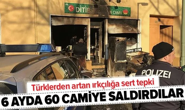 Almanya’da Türklere ve Müslümanlara karşı artan ırkçılığa tepki