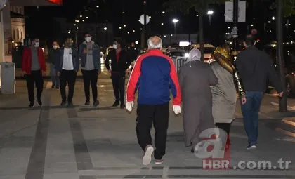 Sokağa çıkma kısıtlaması sona erdi Sivas’ta vatandaşlar sokağa akın etti