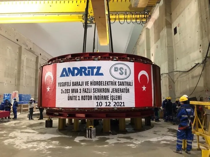 Yusufeli Barajı ve Hidroelektrik Santrali | Türkiye’nin gurur projesinde kritik gelişme! Heyecan giderek büyüyor