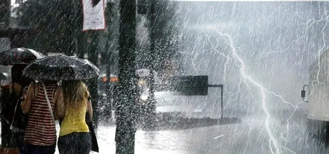 Kuvvetli sağanak yağış yolda! Meteoroloji gün vererek milyonları uyardı! İstanbul Ankara İzmir hava durumu...