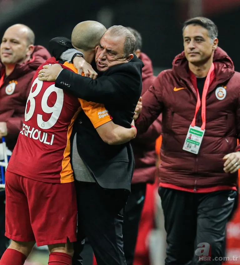Feghouli attı, Terim sevinçten havalara uçtu! Galatasaray - Kayserispor maçından çarpıcı kareler 9