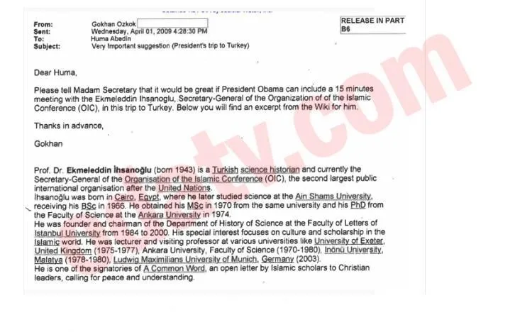 Ekmeleddin İhsanoğlu-FETÖ ilişkisi ifşa oldu - 1