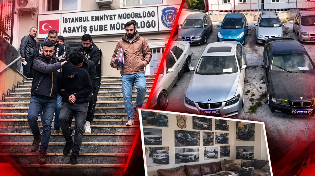 120 milyonluk "change oto" vurgunu! Çaldıkları araçların fotoğraflarını duvara asmışlar