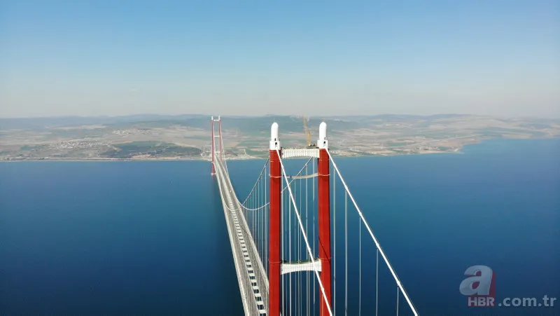 Çanakkale Ruhu, 1915 Çanakkale Köprüsü'nde yaşıyor: 4 top mermisi detayı 1