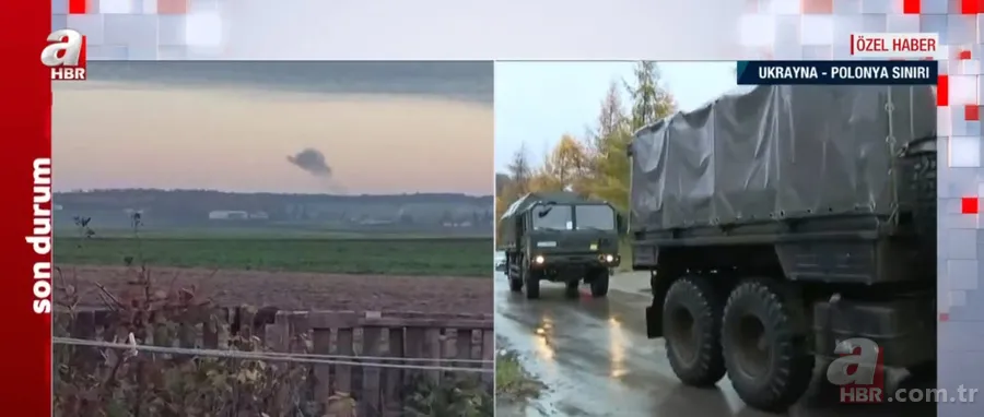 DÜNYANIN GÖZÜNÜ ÇEVİRDİĞİ NOKTA! A Haber Polonya - Ukrayna sınırında 14