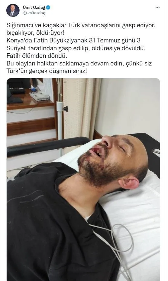 Ümit Özdağ’ın Suriyeli provokasyonu elinde patladı! Gerçek bambaşka çıktı