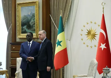 Son dakika: Cumhurbaşkanlığı Külliyesi'nde önemli görüşme! Başkan Erdoğan Senegal Cumhurbaşkanı Sall onuruna yemek verdi