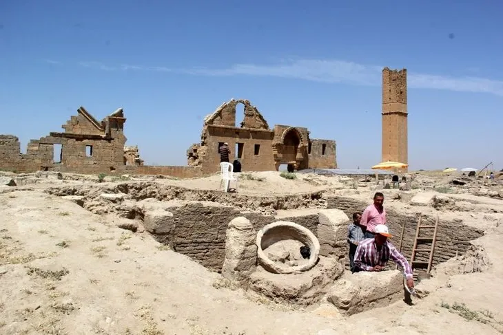 Harran’da 900 yıllık şadırvan izleri