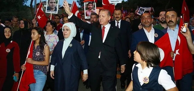 Erdoğan 15 Temmuz yürüyüşüne katılacak